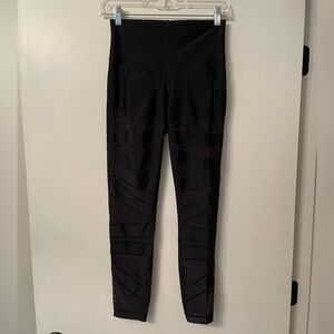 Lululemon Mesh Cut Out Leggings